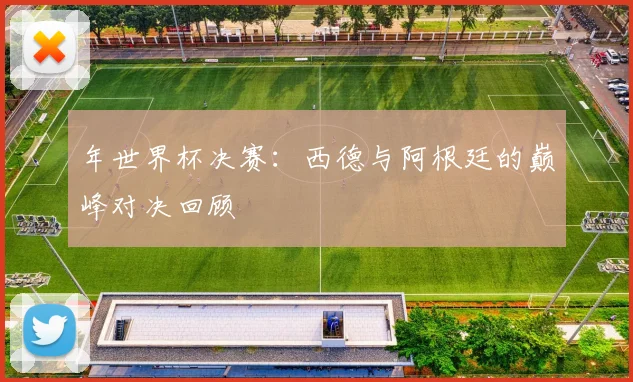 年世界杯决赛：西德与阿根廷的巅峰对决回顾